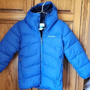 Columbia Kids Bright Blue Puffer Coat